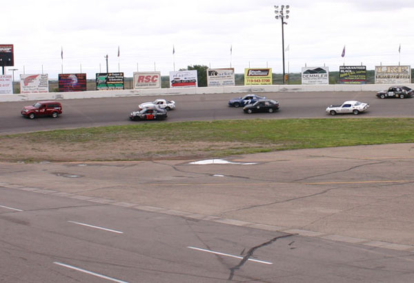 Parade Lap at I-25 Speedway