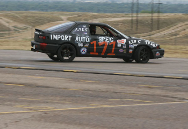 Brad the Shoe Ames in the 171 Integra